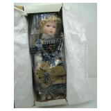 Teddy Bears Dancing for Joy Porcelain Doll