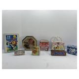 Miscellaneous Lot of Tins: Jelly Belly Snickers