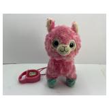 Pink Lamb Walking and Sound