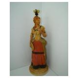 Woman Figurine Lamp Base