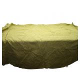Round Green Tablecloth Approximately 70"