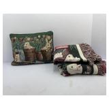 Easter Pillow and Blanket