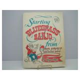 Starting Bluegrass Banjo from Scratch Book