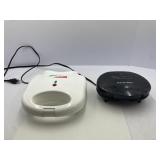 Pizzelle Toastmaster and Proctor Silex Grill