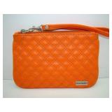 Express Orange Wristlet