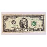 1976 Series $2 Federal Reserve Note Bicentennial