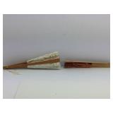 Hand Fans: Lace and Dragon