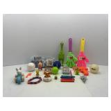 Miscellaneous Lot of Toys: Balls Novelty