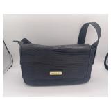 London Fog Black Leather Purse