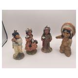 Native American Indian Figurines