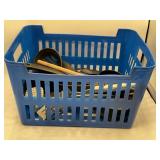 Container of Kitchen Utensils: Spoons, Spatulas,