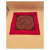 Shrujan Silk Pillow Cover 12x12"