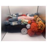 Big Bag of Yarn Multiple Different Colors