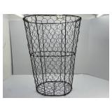 Chicken Wire Tall Clothes Basket