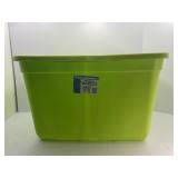 Great Solutions Green 20 Gallon Tote with Lid