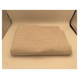 Metallic Silver Round Tablecloth