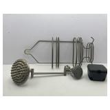 Shower Accessories: Hanging Rack, Showerhead