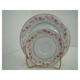 Noritake China Rosanne Pattern Dinner Plate