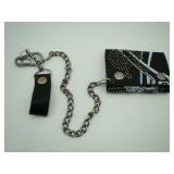 Skull & Crossed Bones Leather Wallet