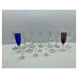 Miscellaneous Lot of Wine Glasses