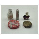 Perfume and Make-Up Bottles and Tins