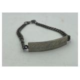 Sterling Silver ID Bracelet