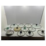 Miscellaneous Lot of Pot and Pan Lids