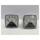 Crompton Hertz and Voltage Meters
