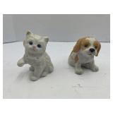 Homco Cat and Dog Figurines