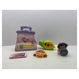 Children's Toys: Tambourine, Learning Turtle,