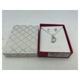 Dazzling 18' Necklace and Earring Set 'D'