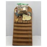 Chicken Perpetual Wooden Calendar