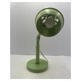Hair Dryer Style Green Desk Lamp Adjustable
