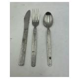 Northwest Orient Airlines Silverware Set