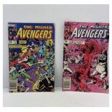 The Mighty Avengers Comic Books: Jul & Aug 1984