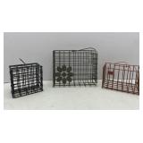 3 Suet Block Hangers