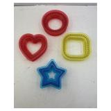Sandwich Cutters and Sealers : Heart Square Circle