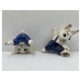 Ceramic Rabbit Figurines