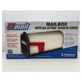 Flambeau EZmail White Rural Mailbox New