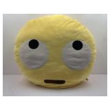 Yellow Emoji Plush Pillow