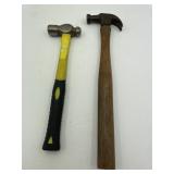 Hammer and a Ball Peen Hammer