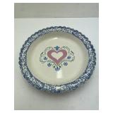 Pie Baking Dish Pink&Blue Heart ABC Distribution