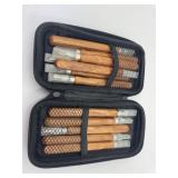 Wood Carving Chisel Set in Zealor Case 12 Pieces