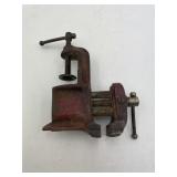 Vintage Small Clamp-on Bench Vise