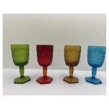 Daisy and Button Water Goblets