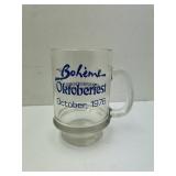 Boheme Brand Beer Mug from Oktoberfest 1976