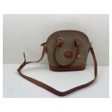 Dooney & Bourke All-Weather Taupe Dome Satchel
