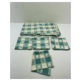 Teapots and Teacups Tablecloth and Cloth Napkins