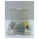 Plastic Organizer with Thumbtacks, Nails, Screws,