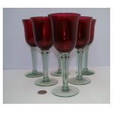 Red Wine Glasses Stemware